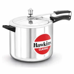 Hawkins Classic Aluminium Pressure Cooker | Inner Lid | 1.5L, 2L, 3L, 5L, 6.5L, 8L & 10L | Durable & Fast Cooking Aluminium Cooker