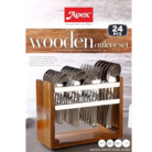 Apex wooden cuttlery set_1