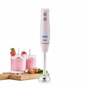 BOSS B141 Sparkle Hand Blender 300 Watts, Variable speed, 2 Years Warranty* ( Handblender for Home Uses )