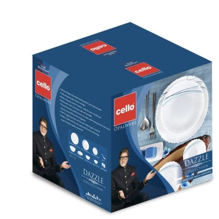 CELLO OW.DAZZLE MARGRITA 37PCS DINNER SET-2 CELLO OW.DAZZLE MARGRITA 37PCS DINNER SET-2