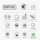 CELLO OW.DAZZLE MARGRITA 37PCS DINNER SET-4