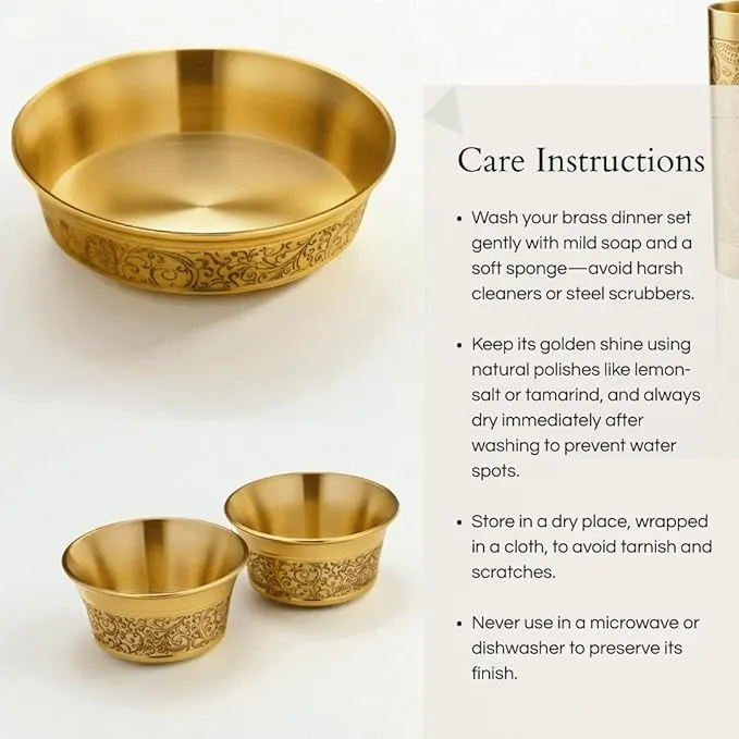 LILY GOOD LUCK BRASS SET-4 LILY GOOD LUCK BRASS SET-4