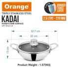 Orange_Honey_Comb_New_Kadai_2.5L-2