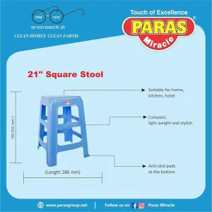 PARAS 21 SQ STOOL-2