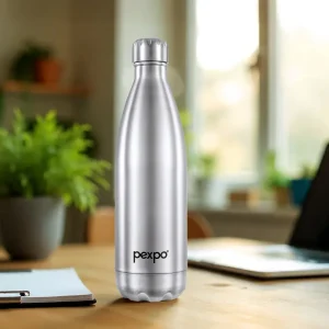 Pexpo Electro 500ML Hot & Cold Water Bottle | Vacuum Steel Insulated Water Bottle | ISI Certified, Made In India | Hot & Cold Water Bottle