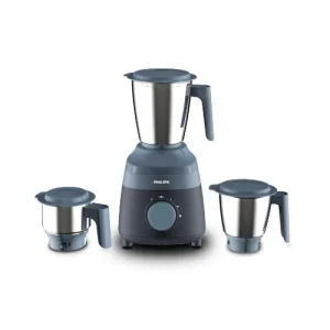 Philips HL1000/02 500W Mixer Grinder | 3 Jars | Powerful Motor | Durable & Compact