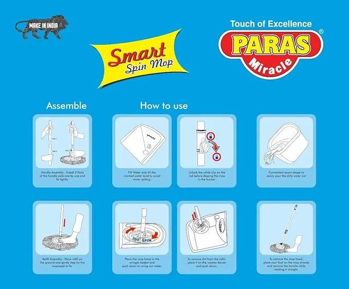 Paras smart spin mop-2 Paras smart spin mop-2