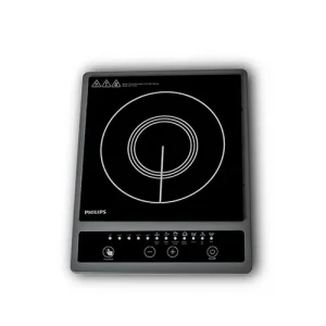 Philips Induction Cooktop HD4944/00 | 1500W Fast Heating, Touch Control | Energy Efficient Induction Stove
