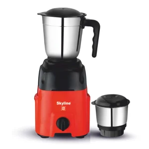 Skyline 550W Mixer Grinder with 2 Stainless Steel Jars | Tough & Reliable Kitchen Essential (VTL1500) Mixer Grinder