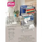 supermom modular 3 layer ss cloth stand
