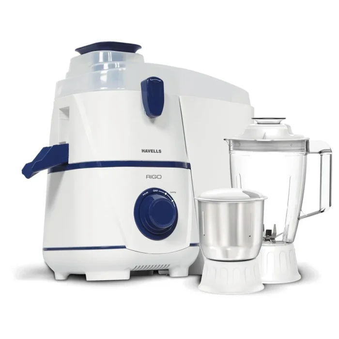 Havells Rigo 500 watt juicer mixer grinder with 2 jars