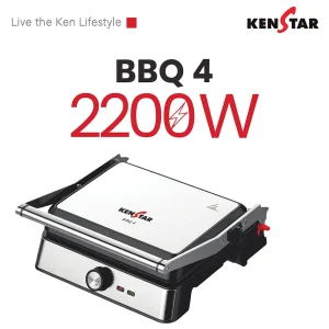 Kenstar Griller BBQ 4 Barbeque Grill– 2200W with Oil Drip Tray
