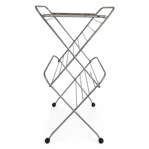 SS Cloth stand dlx 6ft with wheel