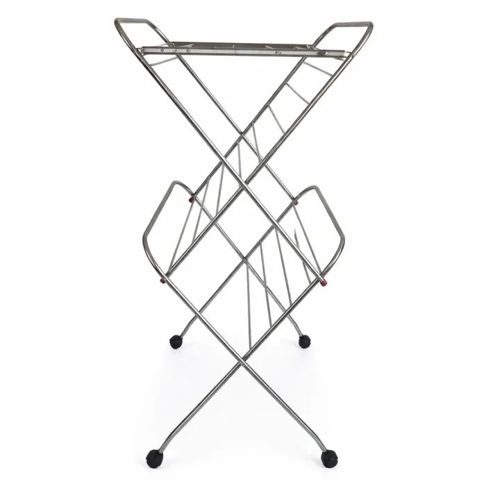 SS Cloth stand dlx 6ft with wheel