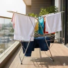 qualis double flamingo cloth stand