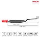 vinod-legacy-castiron-roti tawa-26cm-6