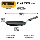 Hawkins flat tawa NFT26P_2