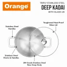 Orange triply deep kadai_3