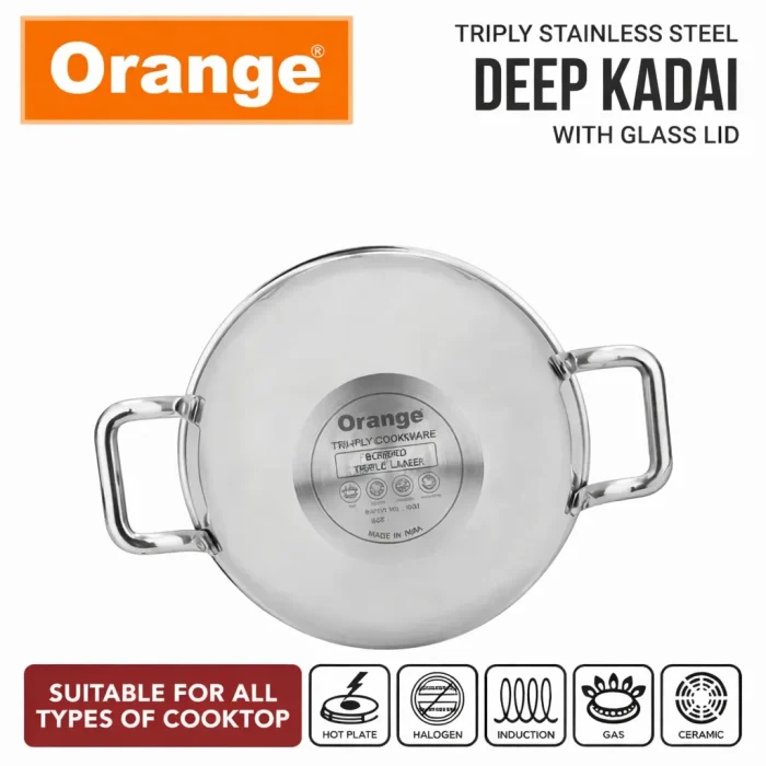 Orange triply deep kadai_4
