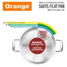 Orange triply saute flat pan_2