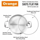 Orange triply saute flat pan_3