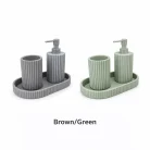 Qualis 3pcs bathroom accesory