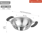 Signoraware mini kadai 31134Steel_2