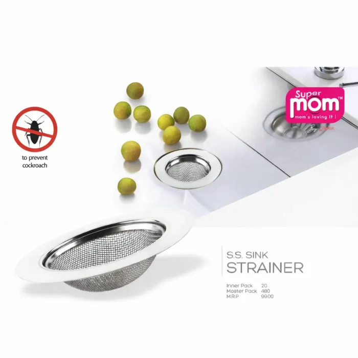 supermom ss sink strainer